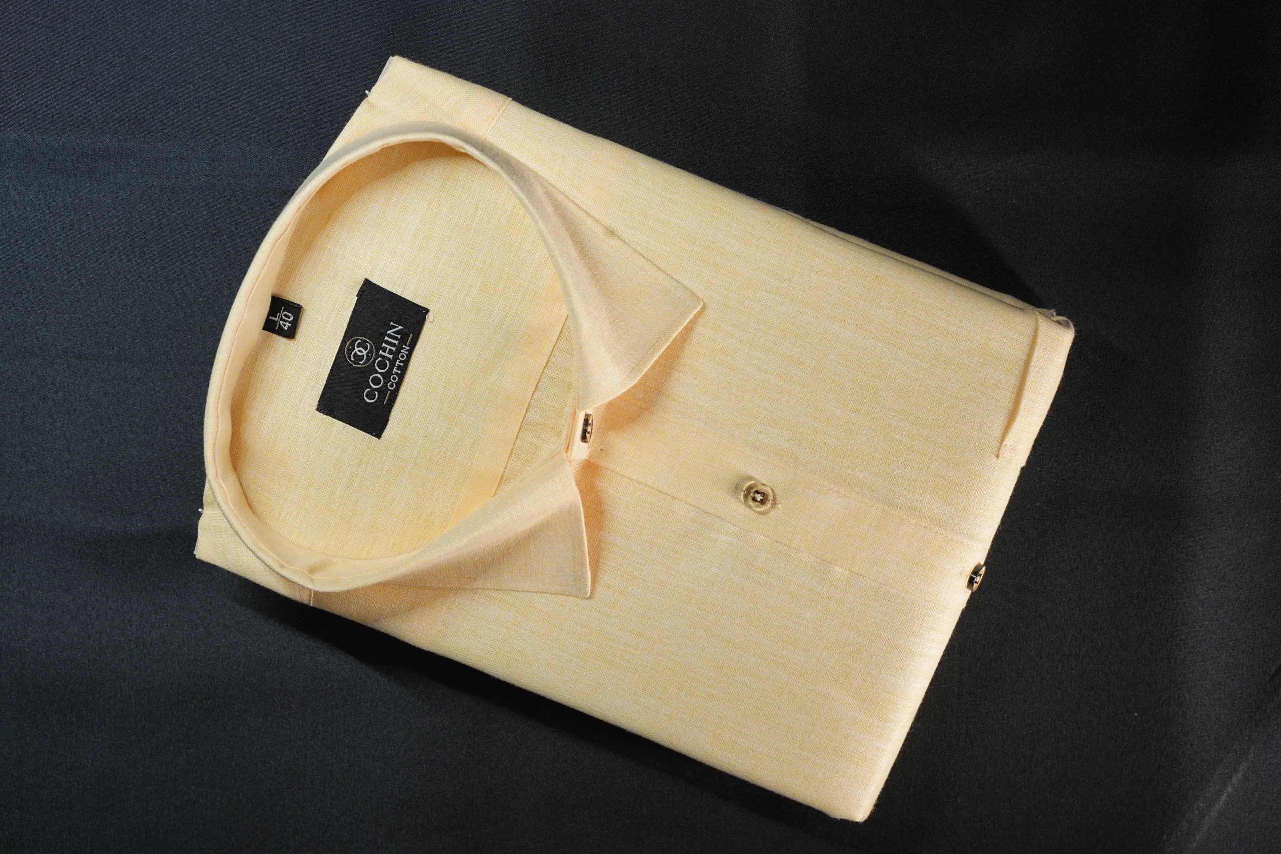 Butter Cream Linen Premium Shirt - Image 2