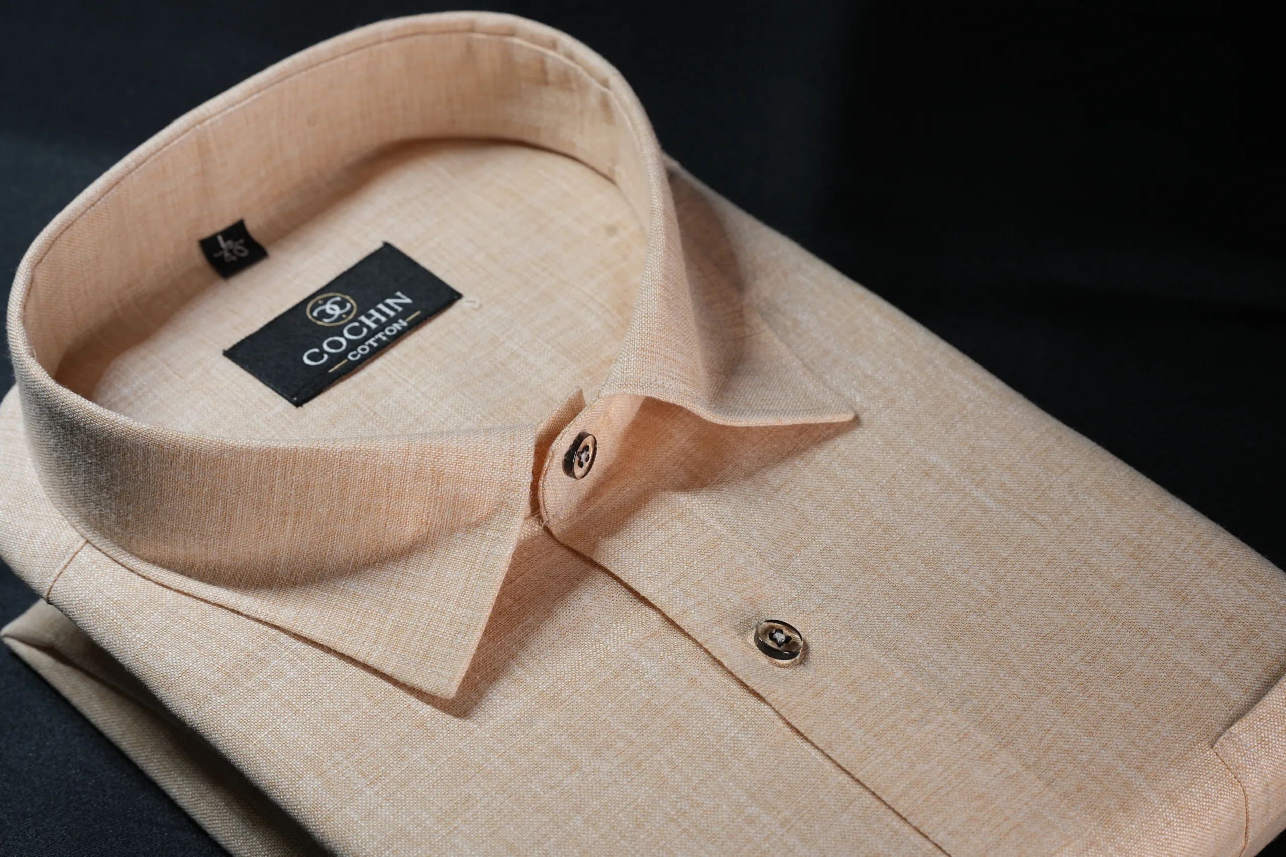 Sand Beige Linen Premium Shirt
